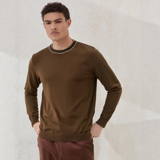 ❤브루넬로쿠치넬리 남성 라운드 니트 - Brunello Cucinelli Mens Round Knitwear - brc8762x