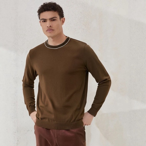 ❤브루넬로쿠치넬리 남성 라운드 니트 - Brunello Cucinelli Mens Round Knitwear - brc8762x