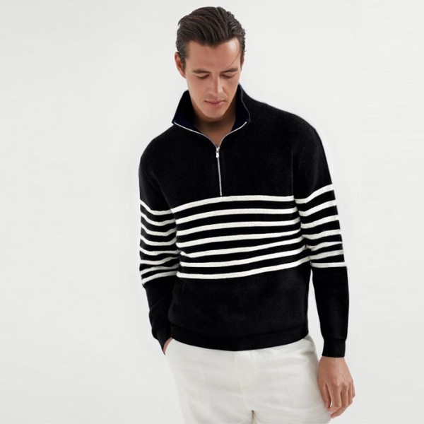 ❤브루넬로쿠치넬리 남성 집업 니트 - Brunello Cucinelli Mens Zip-up Knitwear - brc8809x