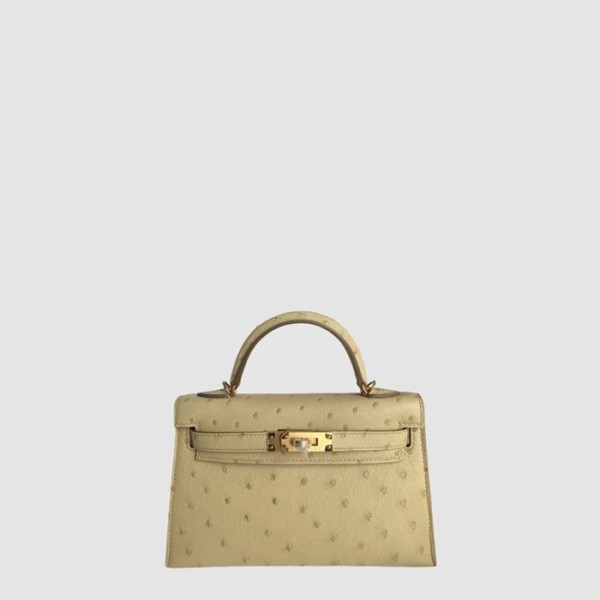 ❤에르메스 여성 켈리 금장 미니백 - Hermes Womens Kelly Gold Mini Bag - heb11445x