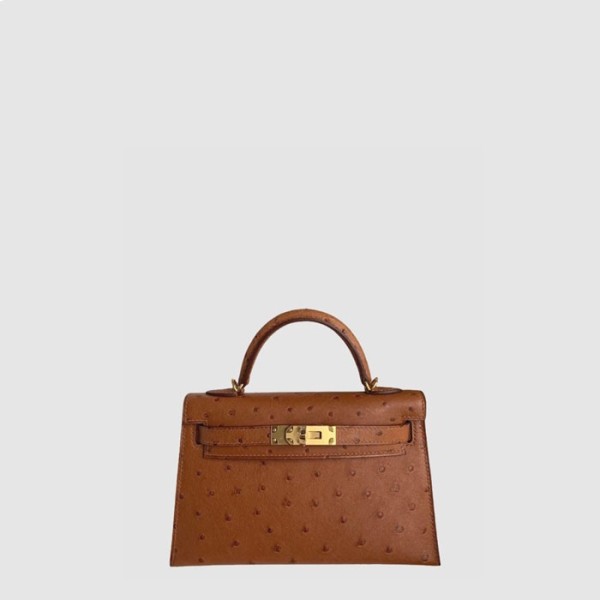 ❤에르메스 여성 켈리 금장 미니백 - Hermes Womens Kelly Gold Mini Bag - heb11446x
