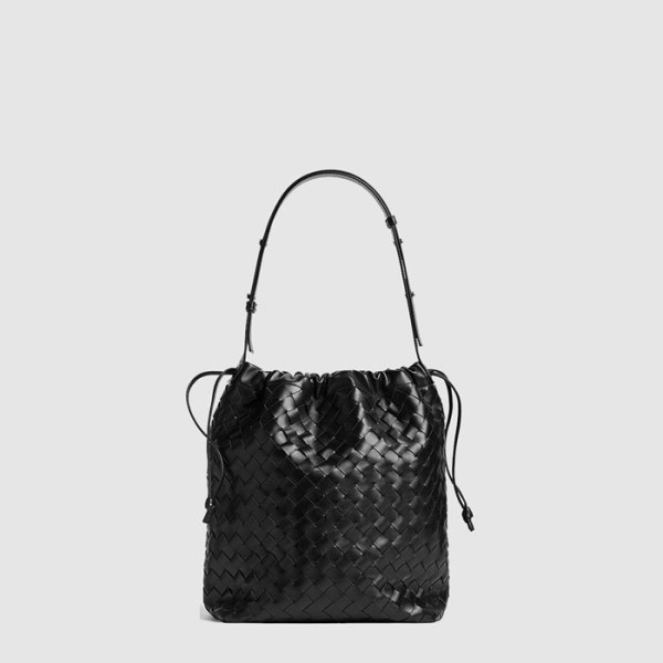 ❤보테가베네타 남성 인트레치아토 비블리오테카 버킷 백 - Bottega veneta Mens Intrecciato Biblioteca Bucket Bag - bvb11517x