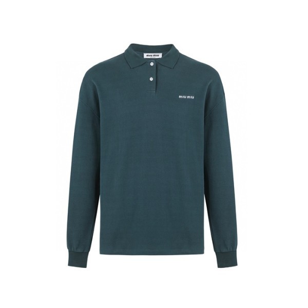 ❤미우미우 남성 폴로 긴팔티 - Miumiu Mens Polo Tshirt - mic8932x