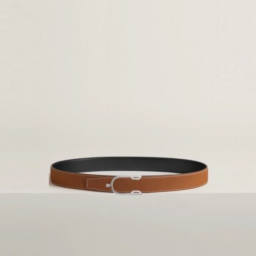 ❤에르메스 남성 S Eperon 버클 리버서블 벨트 - Hermes Mens S Eperon Buckle Reversible Belt - bel401x
