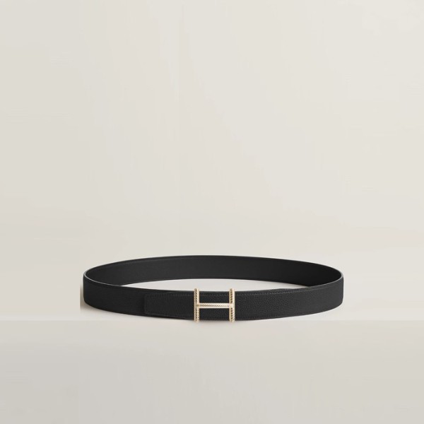 ❤에르메스 남성 Hisseo 버클 리버서블 벨트 - Hermes Mens Hisseo Buckle Reversible Belt - bel408x