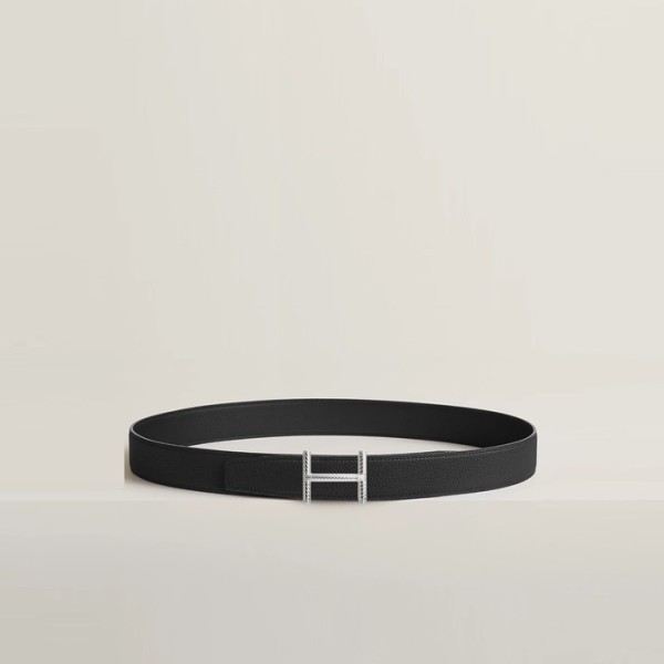 ❤에르메스 남성 Hisseo 버클 리버서블 벨트 - Hermes Mens Hisseo Buckle Reversible Belt - bel409x