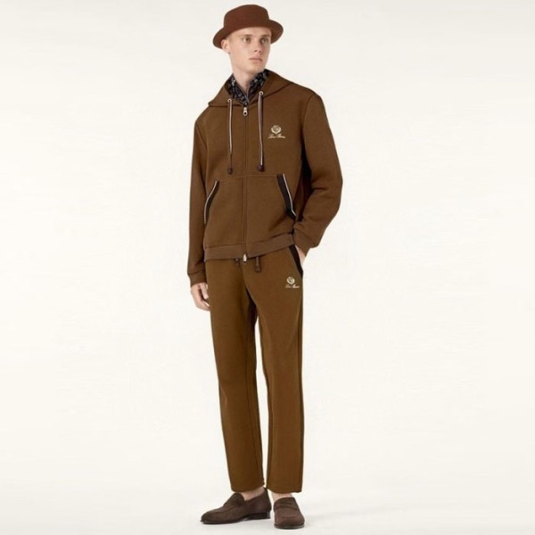 ❤로로피아나 남성 브라운 트레이닝복 - Loro Piana Mens Brown Sweat suit  - lpc9046x