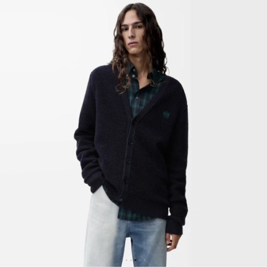 ❤로에베 남성 브이넥 가디건 - Loewe Mens V-neck Cardigan - loc9056x