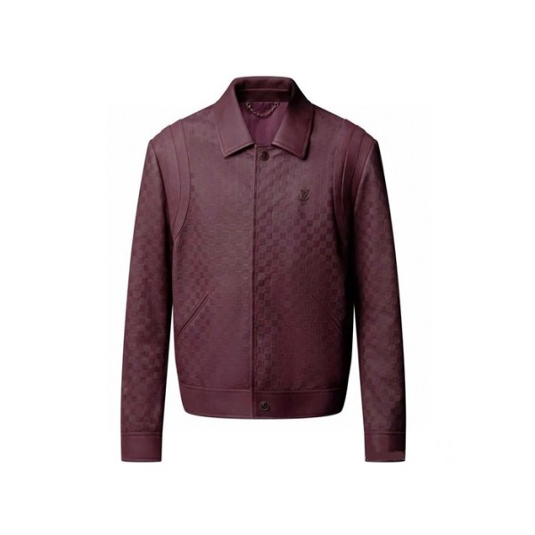 ❤루이비통 남성 가죽 재킷 - Louis vuitton Mens Leather Jacket - lvc9063x