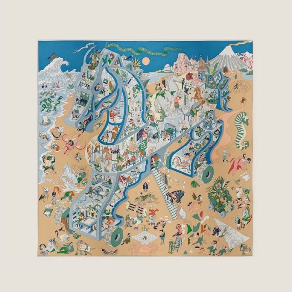 ❤에르메스 여성 스퀘어 스카프 - Hermes Womens Square Scarf - acc5967x