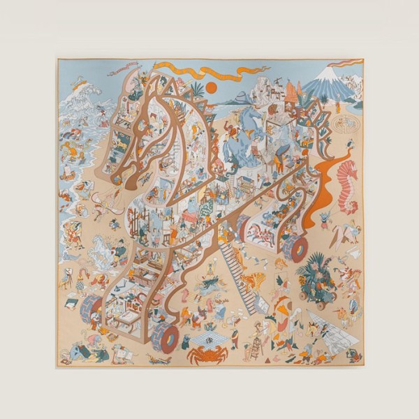 ❤에르메스 여성 스퀘어 스카프 - Hermes Womens Square Scarf - acc5970x