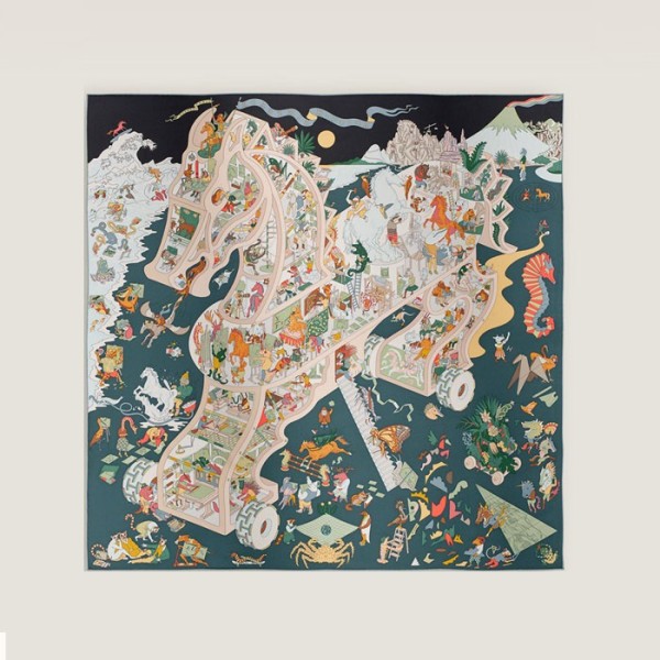 ❤에르메스 여성 스퀘어 스카프 - Hermes Womens Square Scarf - acc5971x