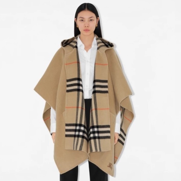 ❤버버리 여성 리버시블 체크 케이프 - Burberry Womens Reversible Check Cape - acc5991x