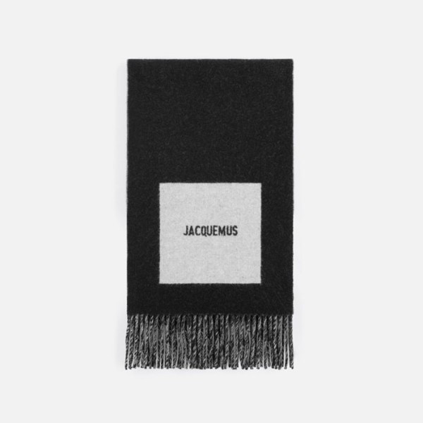 ❤자크뮈스 남/녀 이니셜 머플러 - Jacquemus Unisex Initial Mulffler - acc6068x