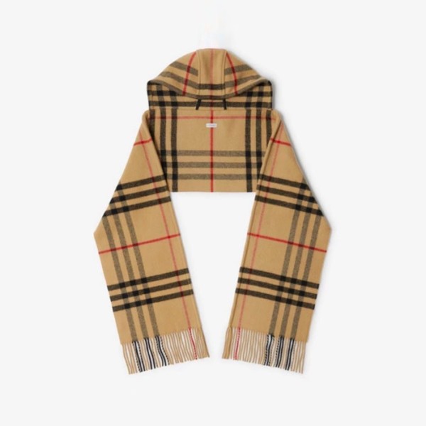 ❤버버리 남/녀 체크 후드 스카프 - Burberry Unisex Checked Hooded Scarf - acc6122x