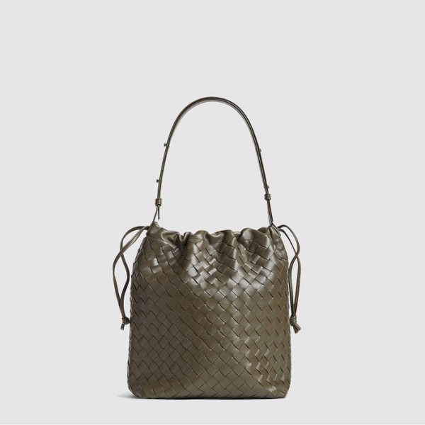 ❤보테가베네타 남성 인트레치아토 비블리오테카 버킷 백 - Bottega veneta Mens Intrecciato Biblioteca Bucket Bag - bvb11768x