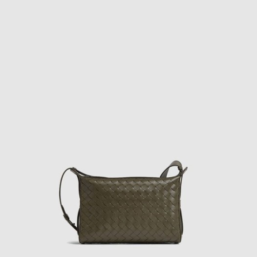 ★보테가베네타 남성 인트레치아토 트라이베카 투 지퍼 메신저 백 - Bottega veneta Mens Intrecciato Tribeca Top Handle Bag - bvb11769x