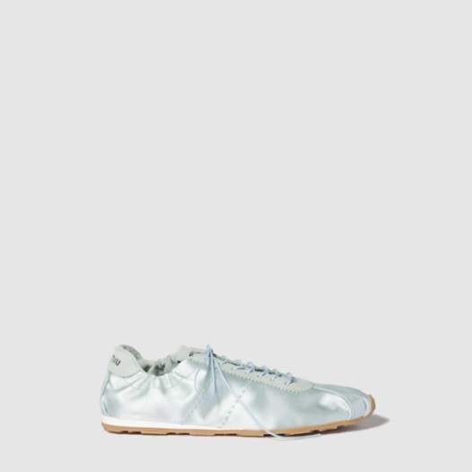❤미우미우 여성 플룸 새틴 스니커즈 - Miumiu Womens Plume Satin Sneakers - mis8710x