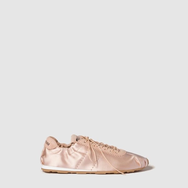 ❤미우미우 여성 플룸 새틴 스니커즈 - Miumiu Womens Plume Satin Sneakers - mis8711x