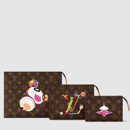 ★루이비통 남성 LV x TM 트리오 토일레트리 파우치 M13762 - Louis vuitton Mens LV x TM Trio Toiletry Pouch - lvb11781x