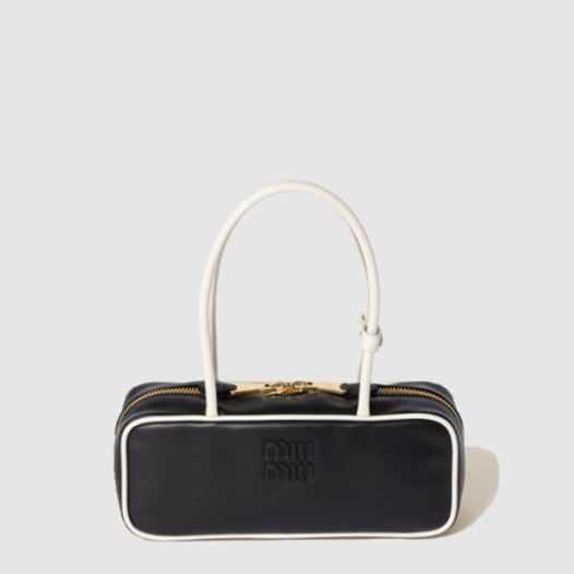 ★미우미우 여성 가죽 보 백 - Miumiu Womens Leather Beau Bag