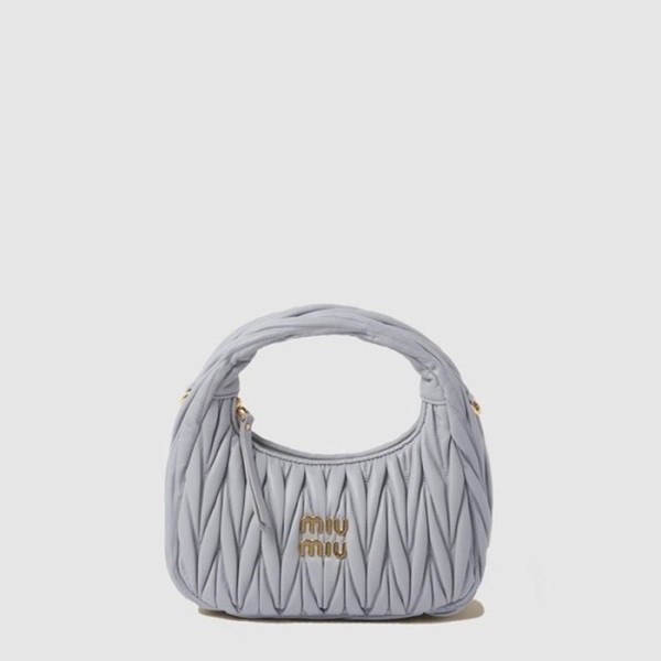 ❤미우미우 여성 완더 마테라쎄 호보 백 - Miumiu Womens Wander Matelasse Hobo Bag - mib11997x