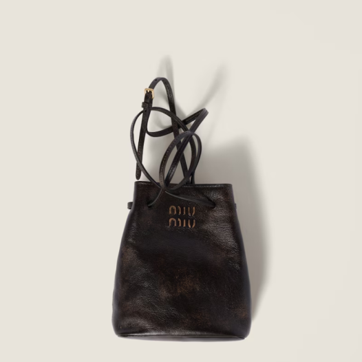 미우미우 여성 나파 가죽 파우치 - Miumiu Womens leather pouch