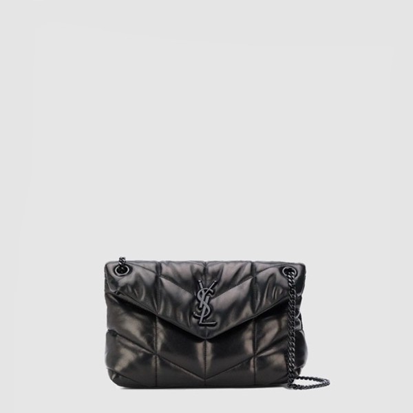 ❤입생로랑 여성 루루 푸퍼 퀄팅 스몰 체인백 - Saint Laurent Womens Loulou Puffer Bag - ysb12056x