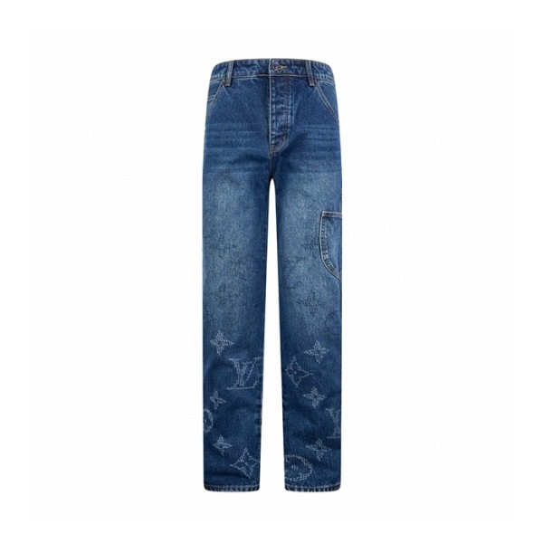 ❤루이비통 남성 트렌디 청바지 - Louis vuitton Mens Trendy Jeans - lvc9689x