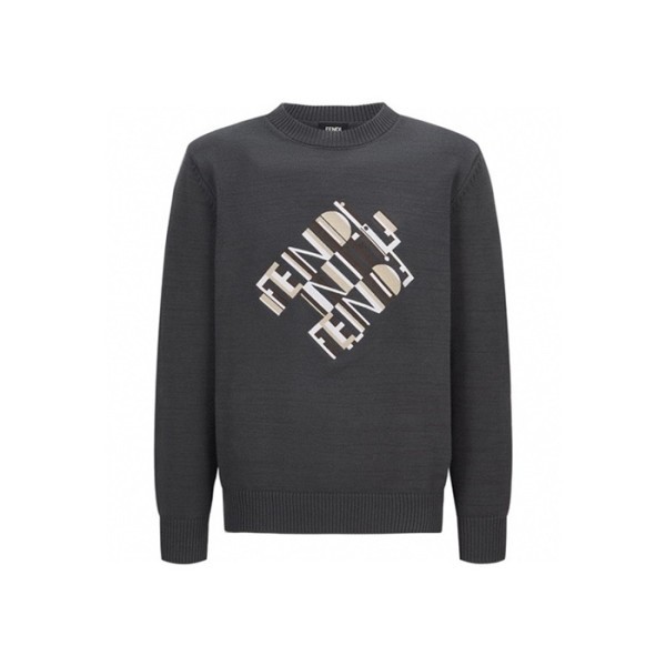 ❤펜디 남성 라운드 스웨터 - Fendi Mens Round Sweater - fec9718x
