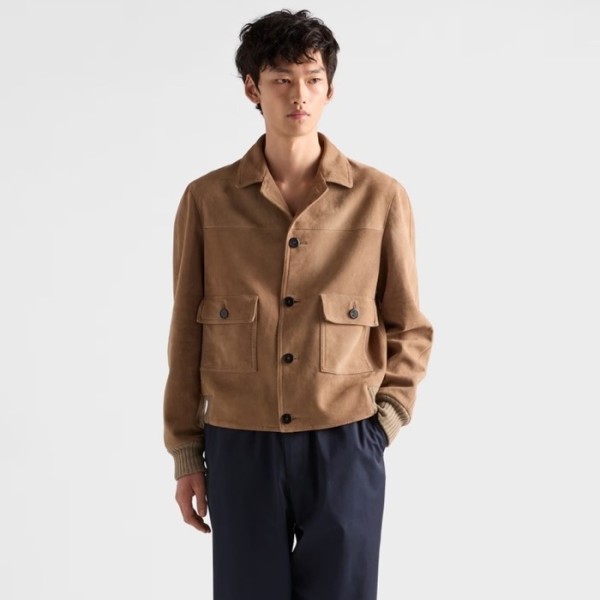 ❤프라다 남성 가죽 자켓 - Prada Mens Leather Jacket - prc9729x