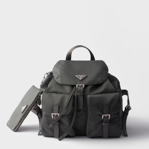 ★프라다 여성 파우치가 달린 미디엄 리나일론 백팩 1BZ811 - Prada Womens Medium Re-Nylon Backpack - prb12112x