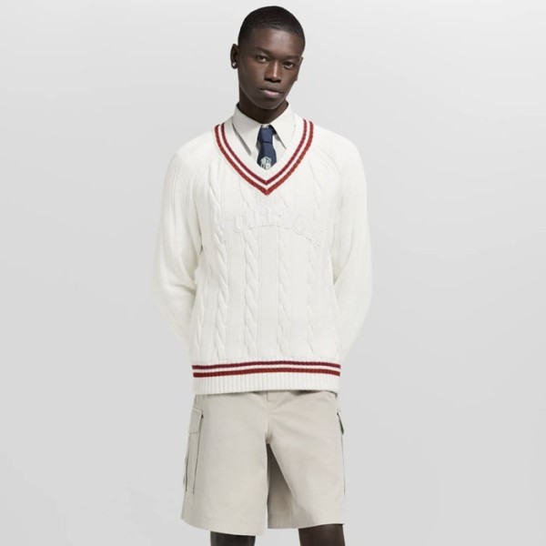 ❤루이비통 남성 브이넥 스웨터 - Louis vuitton Mens V-neck Sweater - lvc9753x