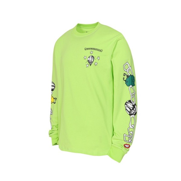 ❤크롬하츠 남성 라운드 긴팔티 - Chrome Hearts Mens Round Tshirt - chc12141x