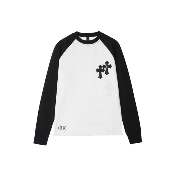 ❤크롬하츠 남성 라운드 긴팔티 - Chrome Hearts Mens Round Tshirt - chc12161x