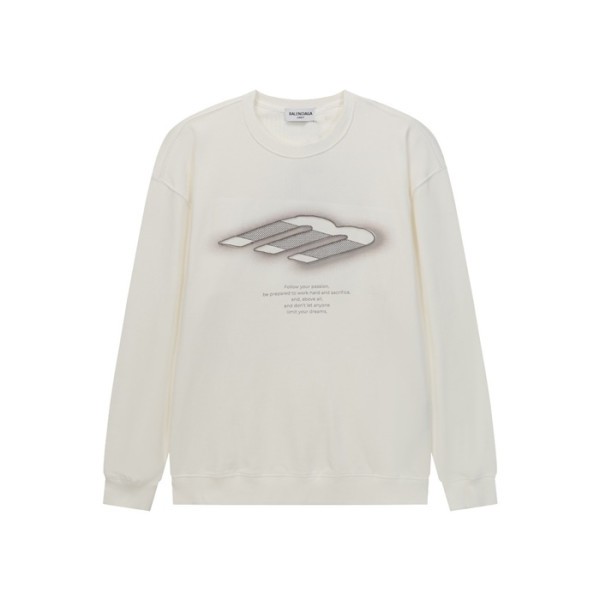 ❤발렌시아가 남성 라운드 긴팔티 - Balenciaga Mens Round Tshirt - bac12165x