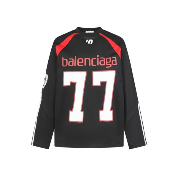❤발렌시아가 남성 라운드 긴팔티 - Balenciaga Mens Round Tshirt - bac12167x