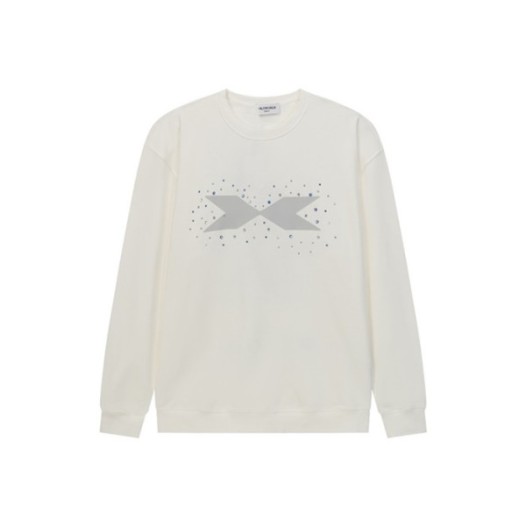 ❤발렌시아가 남성 라운드 긴팔티 - Balenciaga Mens Round Tshirt - bac12169x