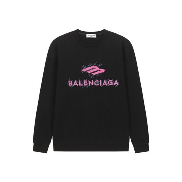 ❤발렌시아가 남성 라운드 긴팔티 - Balenciaga Mens Round Tshirt - bac12174x