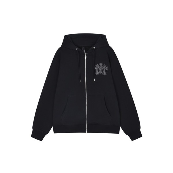 ❤크롬하츠 남성 집업 후디 - Chrom hearts Mens Zip-up Hooded - chc12193x