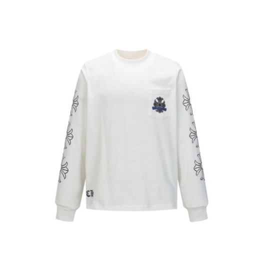 ❤크롬하츠 남성 라운드 긴팔티 - Chrome Hearts Mens Round Tshirt - chc12209x