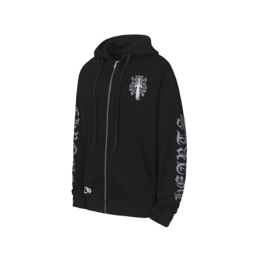 ❤크롬하츠 남성 집업 후디 - Chrom hearts Mens Zip-up Hooded - chc12196x