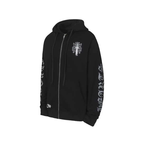 ❤크롬하츠 남성 집업 후디 - Chrom hearts Mens Zip-up Hooded - chc12196x