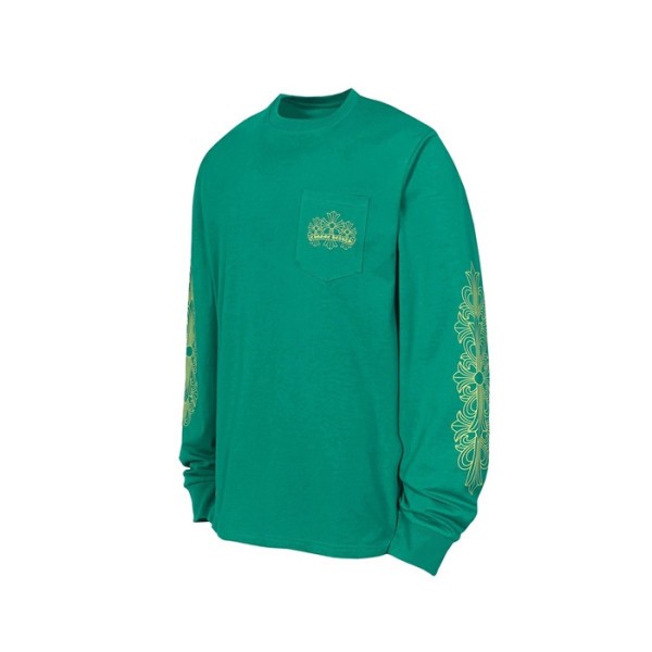 ❤크롬하츠 남성 라운드 긴팔티 - Chrome Hearts Mens Round Tshirt - chc12212x