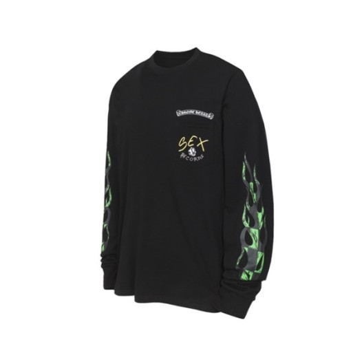 ❤크롬하츠 남성 라운드 긴팔티 - Chrome Hearts Mens Round Tshirt - chc12215x
