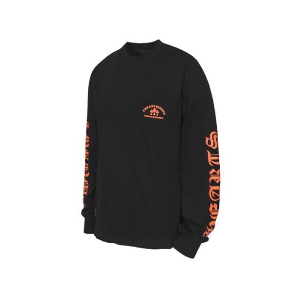 ❤크롬하츠 남성 라운드 긴팔티 - Chrome Hearts Mens Round Tshirt - chc12217x