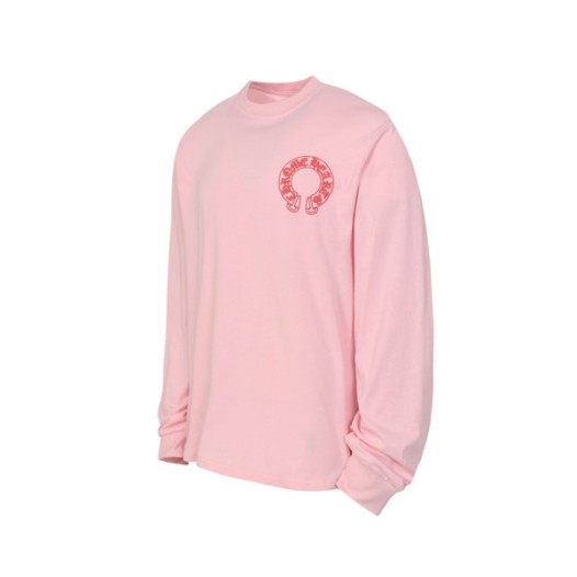 ❤크롬하츠 남성 라운드 긴팔티 - Chrome Hearts Mens Round Tshirt - chc12224x