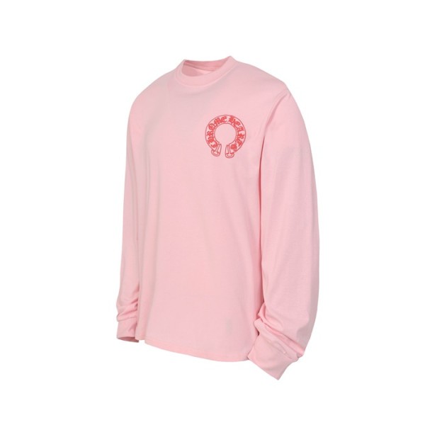 ❤크롬하츠 남성 라운드 긴팔티 - Chrome Hearts Mens Round Tshirt - chc12224x