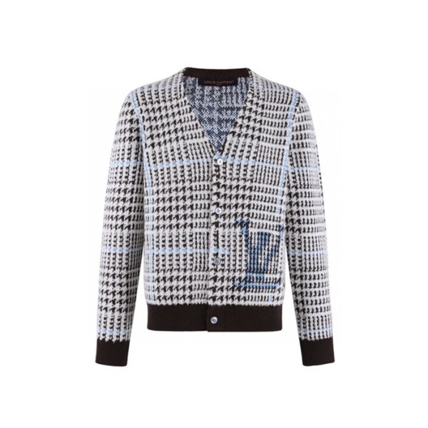 ❤루이비통 남성 브이넥 가디건 - Louis vuitton Mens V-neck Cardigan - lvc12245x