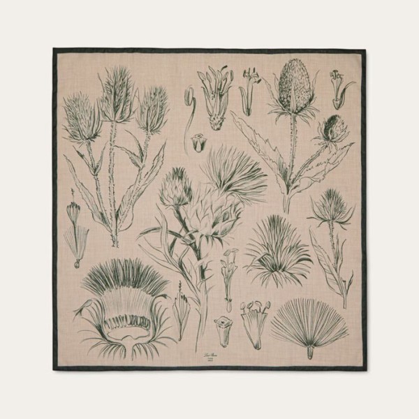 ❤로로피아나 여성 스퀘어 스카프 - Loro Piana Womens Square Scarf - acc6159x